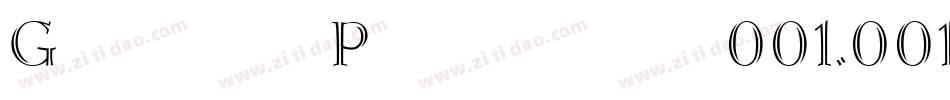 Grad Plain 001.001字体转换